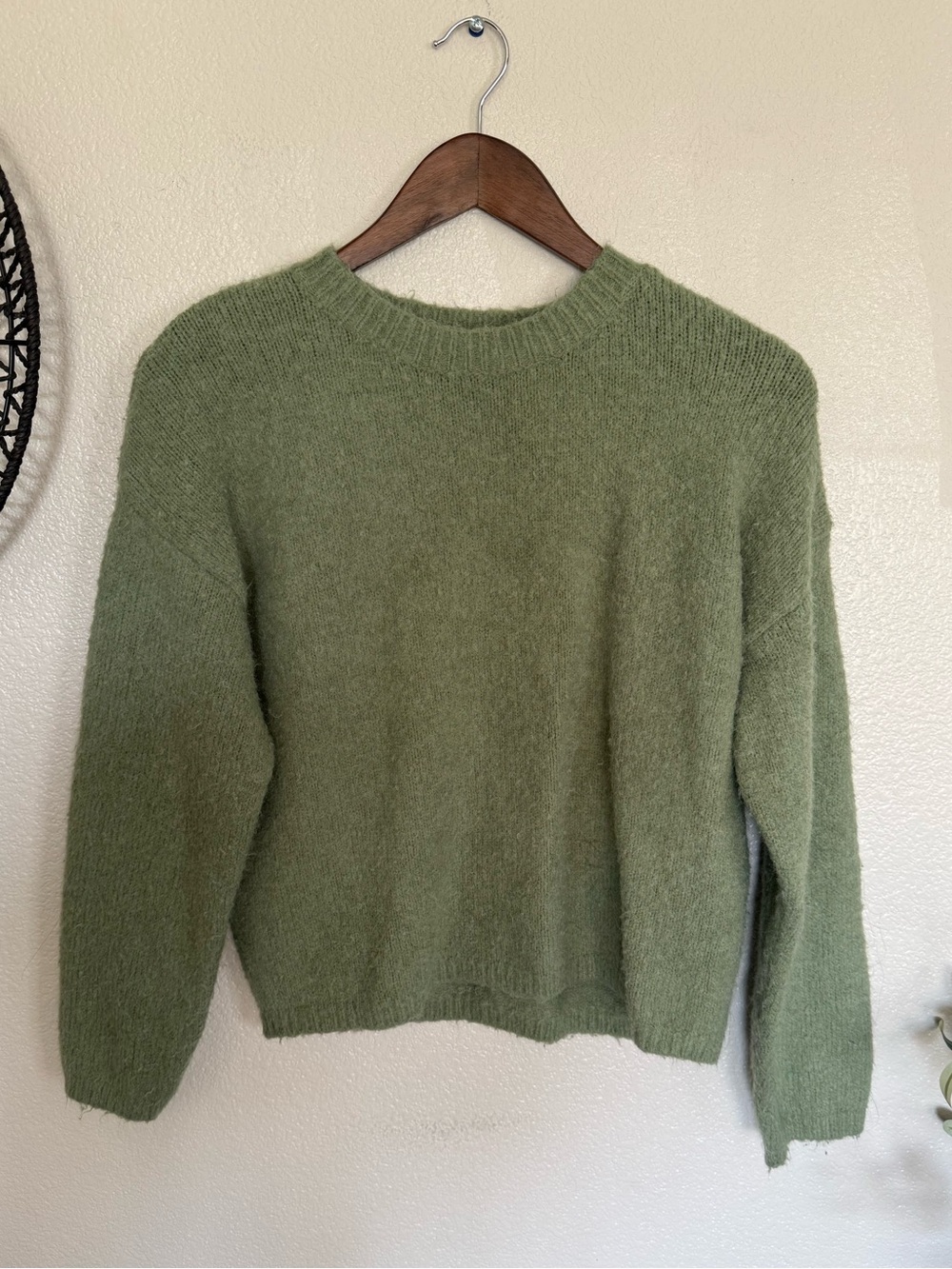 🍂 Soft knit crewneck sweater Olive